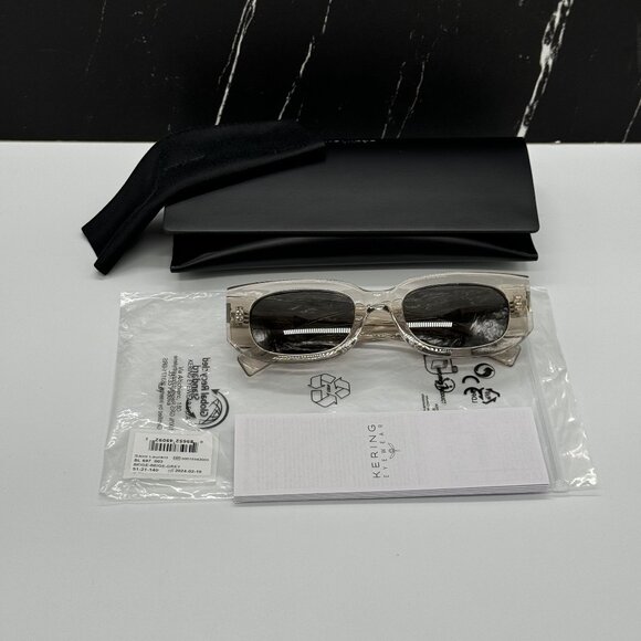 NEW SAINT LAURENT SL697 003 CLEAR GRAY SUNGLASSES SAINT LAURENT SL 697 003 - Picture 8 of 8